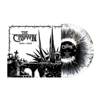 THE CROWN Crown of Thorns LP WHITE BLACK DUST [VINYL 12"]